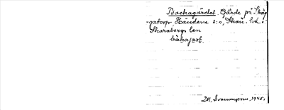 Bild på arkivkortet för arkivposten Backagärdet