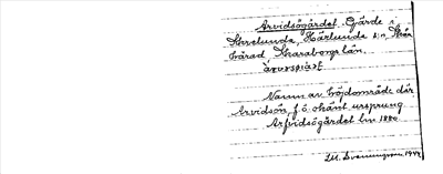 Bild på arkivkortet för arkivposten Arvidsögärdet