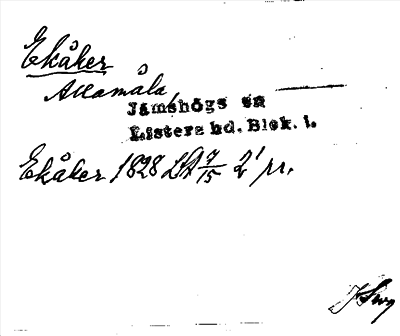Bild på arkivkortet för arkivposten Ekåker