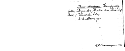 Bild på arkivkortet för arkivposten Brunsängen