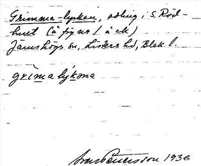 Bild på arkivkortet för arkivposten Grimma-lyckan