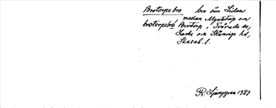 Bild på arkivkortet för arkivposten Brotorpsbro