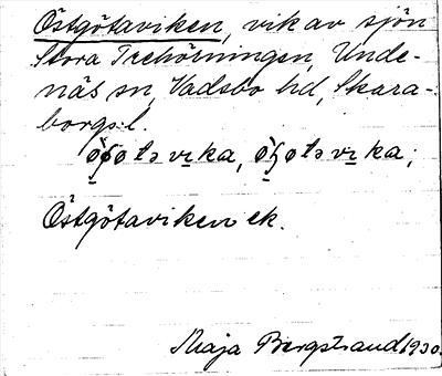 Bild på arkivkortet för arkivposten Östgötaviken