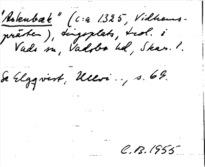 Bild på arkivkortet för arkivposten »Askubæk»