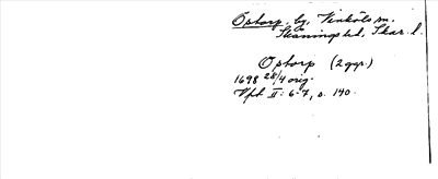 Bild på arkivkortet för arkivposten Östorp