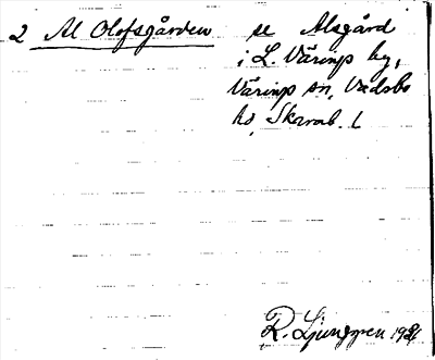 Bild på arkivkortet för arkivposten Al Olofsgården, se Alsgård