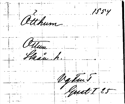 Bild på arkivkortet för arkivposten Ötthum