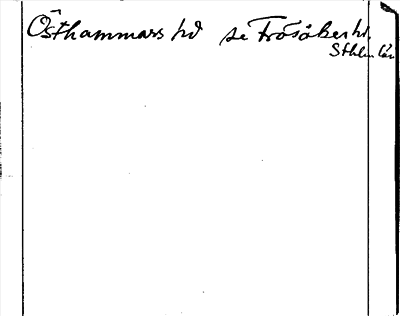Bild på arkivkortet för arkivposten Östhammars hd, se Frösåkers hd