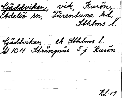 Bild på arkivkortet för arkivposten Gäddviken