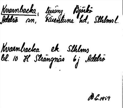 Bild på arkivkortet för arkivposten Kvarnbacka
