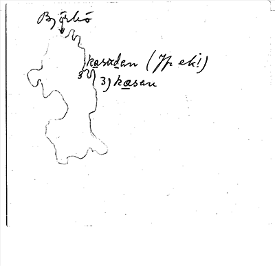 Bild på baksidan av arkivkortet för arkivposten Kåsen
