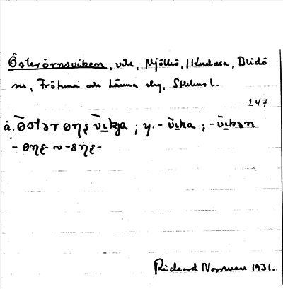 Bild på arkivkortet för arkivposten Österörnsviken