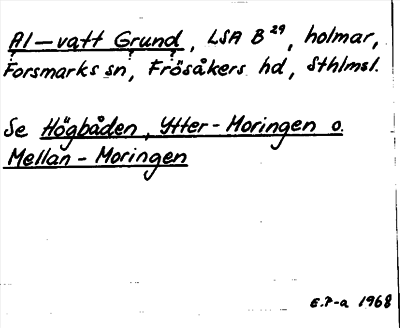 Bild på arkivkortet för arkivposten Al...vatt Grund, se Högbåden, Ytter- o Mellan-Mori