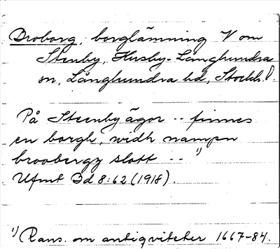 Bild på arkivkortet för arkivposten Broberg