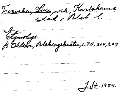 Bild på arkivkortet för arkivposten Froeviken, Lilla
