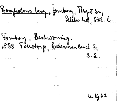 Bild på arkivkortet för arkivposten Borgholms berg