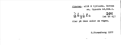 Bild på arkivkortet för arkivposten Algatan
