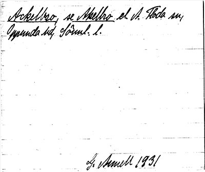 Bild på arkivkortet för arkivposten Ackelbro, se Akelbro