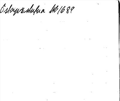 Bild på arkivkortet för arkivposten Östorpzstufva
