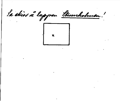 Bild på baksidan av arkivkortet för arkivposten *Branjärsholmen