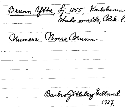 Bild på arkivkortet för arkivposten Brunn, Yttre