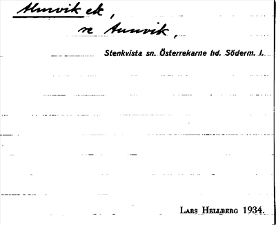 Bild på arkivkortet för arkivposten Almvik, se Annvik
