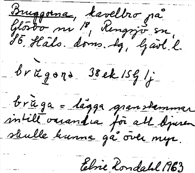 Bild på arkivkortet för arkivposten Bruggorna