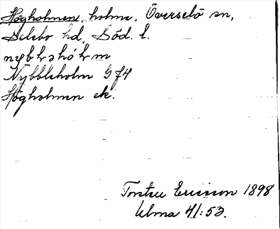 Bild på arkivkortet för arkivposten Högholmen