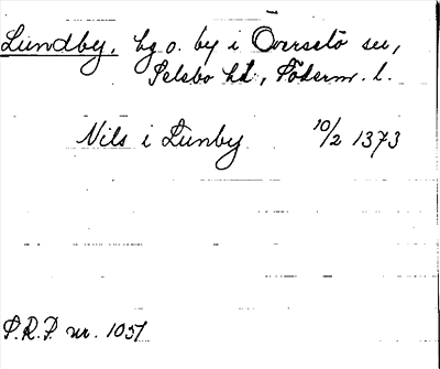 Bild på arkivkortet för arkivposten Lundby