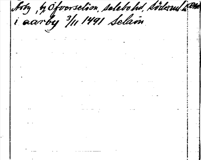 Bild på arkivkortet för arkivposten Årby