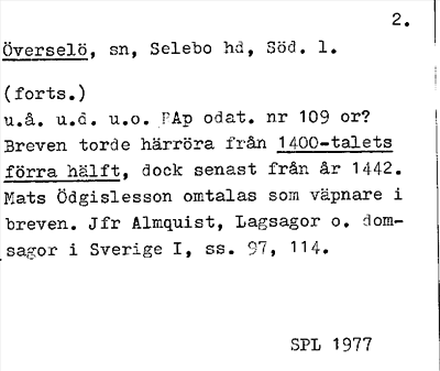 Bild på arkivkortet för arkivposten Överselö