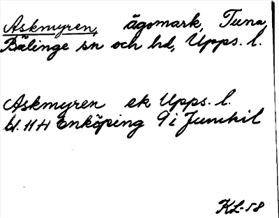 Bild på arkivkortet för arkivposten Askmyren
