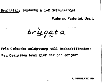 Bild på arkivkortet för arkivposten Brudgatan