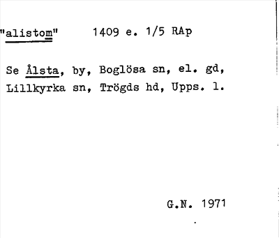 Bild på arkivkortet för arkivposten »alistom», se Ålsta