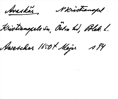 Bild på arkivkortet för arkivposten Avaskär