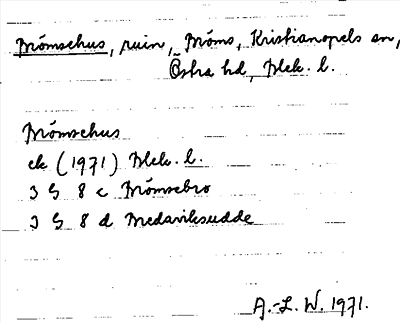 Bild på arkivkortet för arkivposten Brömsehus