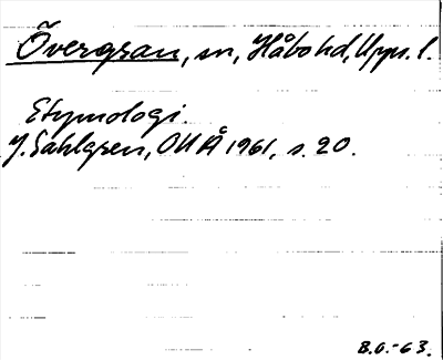 Bild på arkivkortet för arkivposten Övergran