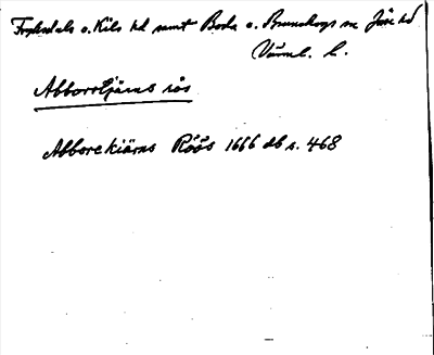 Bild på arkivkortet för arkivposten Abborrtjärns rös