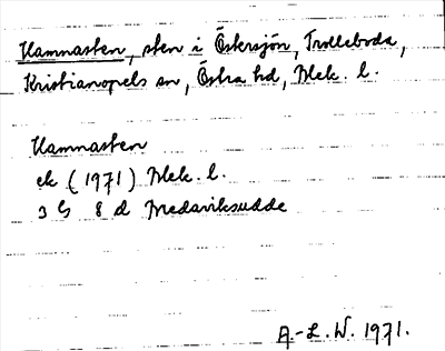 Bild på arkivkortet för arkivposten Hamnasten