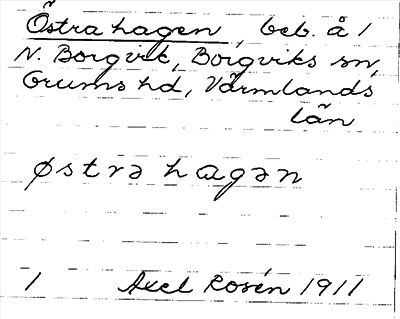 Bild på arkivkortet för arkivposten Östra hagen