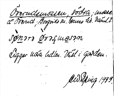 Bild på arkivkortet för arkivposten Överudsmossen, södra
