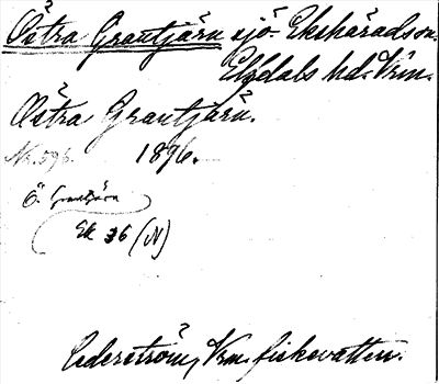 Bild på arkivkortet för arkivposten Östra Grantjärn