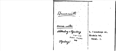 Bild på arkivkortet för arkivposten Annaniitti