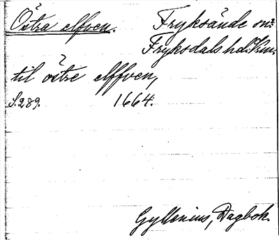 Bild på arkivkortet för arkivposten Östra elfven
