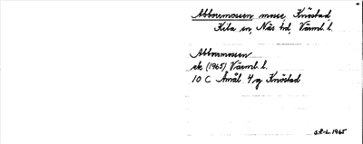 Bild på arkivkortet för arkivposten Abborrmossen