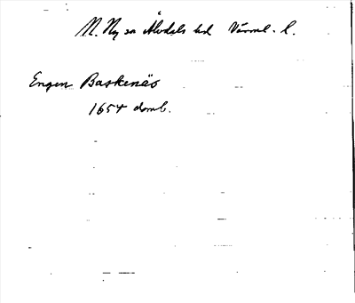 Bild på arkivkortet för arkivposten »Baskenäs»