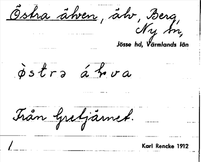 Bild på arkivkortet för arkivposten Östra älven