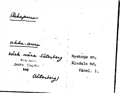 Bild på arkivkortet för arkivposten Akkapuro