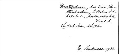 Bild på arkivkortet för arkivposten Buste(n)bron