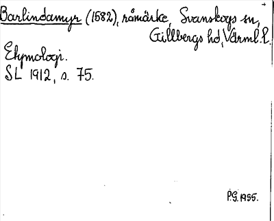 Bild på arkivkortet för arkivposten Barlindamyr